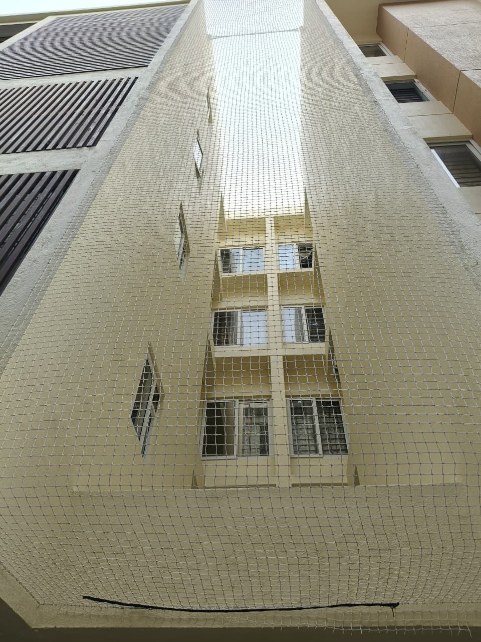 Duct Area Safety Nets - Priya Safety Nets